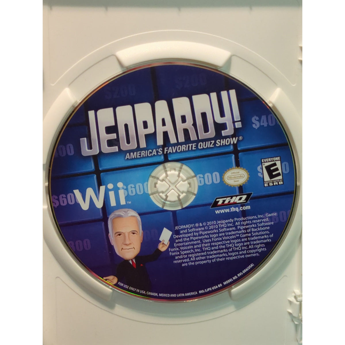 Wii Nintendo Video Game Jeopardy