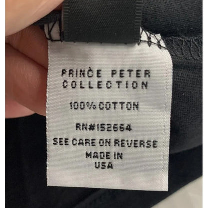 Prince Peter LARGE Tee Graphic Short Sleeve Black red “Girls Bite Back” T-Shirt