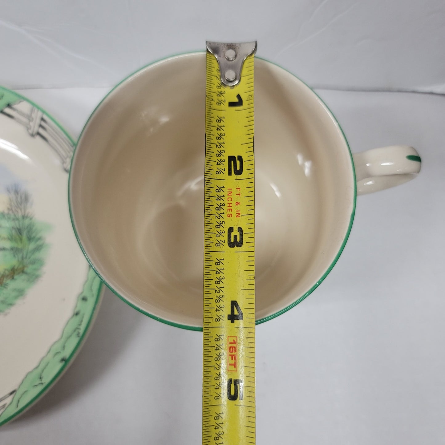 Hunter cup saucer Burleigh Davenport Oversized Mug and Saucer