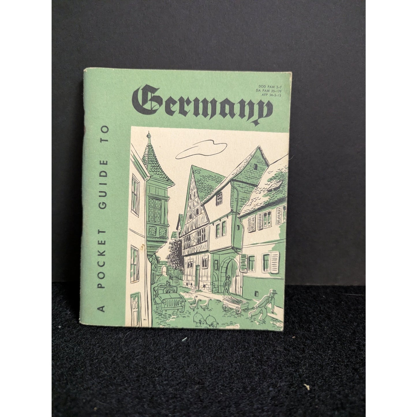 Vintage US Military "A Pocket Guide to Germany" Pamphlet Booklet