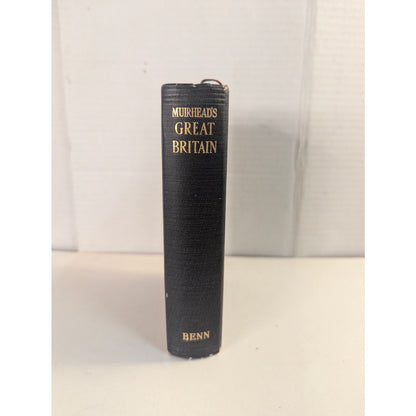 Antique 1930 The Blue Guides Great Britain Findlay Muirhead Travel Book Maps