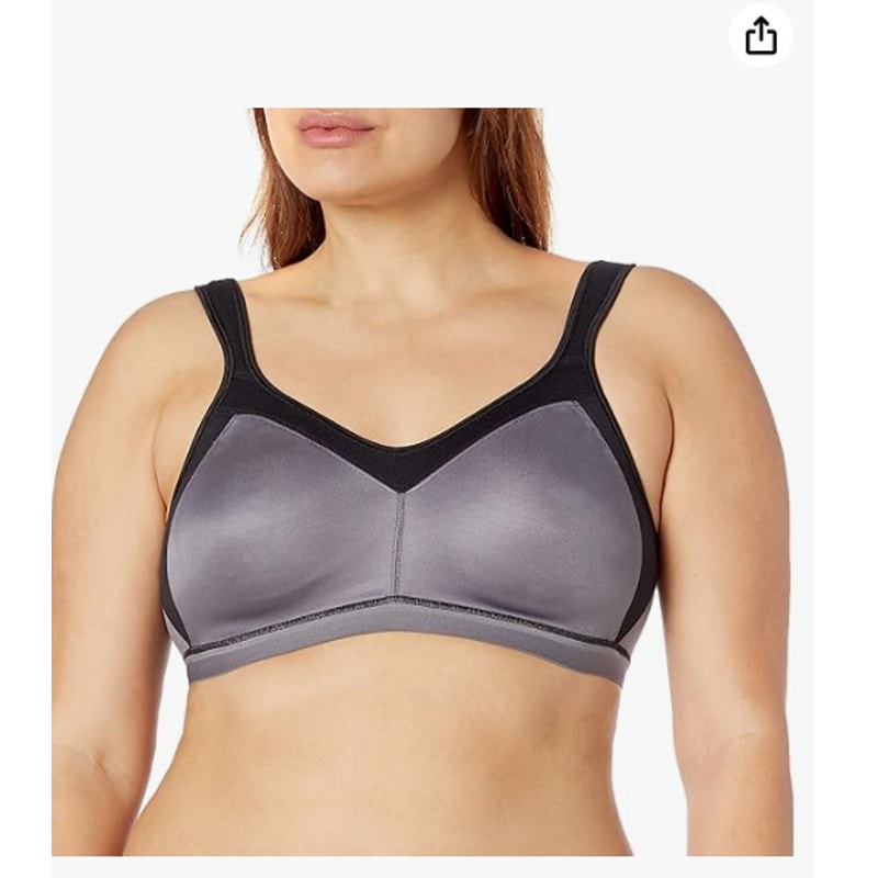 Playtex Gray 42B Excalibur Bra New 18 hour active lifestyle