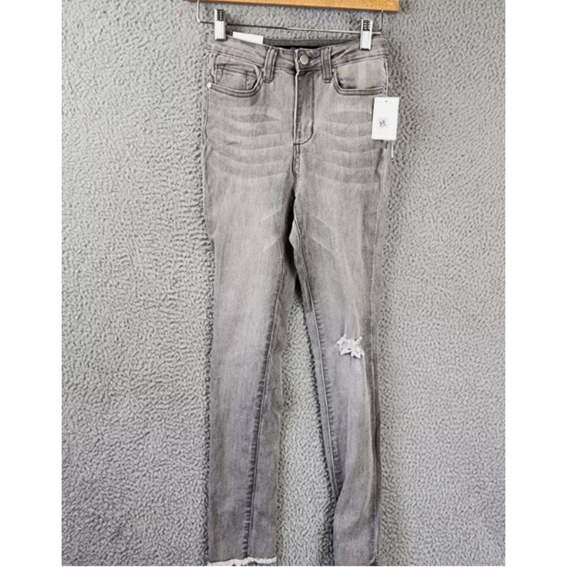 Joe's Jeans The Charlie High Rise Skinny Ankle Jeans Big Kid Girls 10 Light Grey