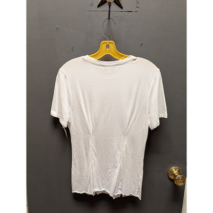 Treasure & Bond Size Small short sleeve White Dart Tailored Casual Shirt Top NEW