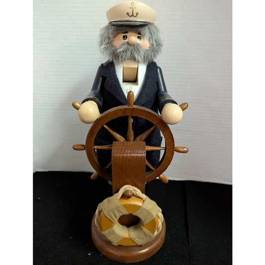 Zirn Sea Captain Mariner Sailor Nutcracker Limited Edition 1997 Vintage Decor