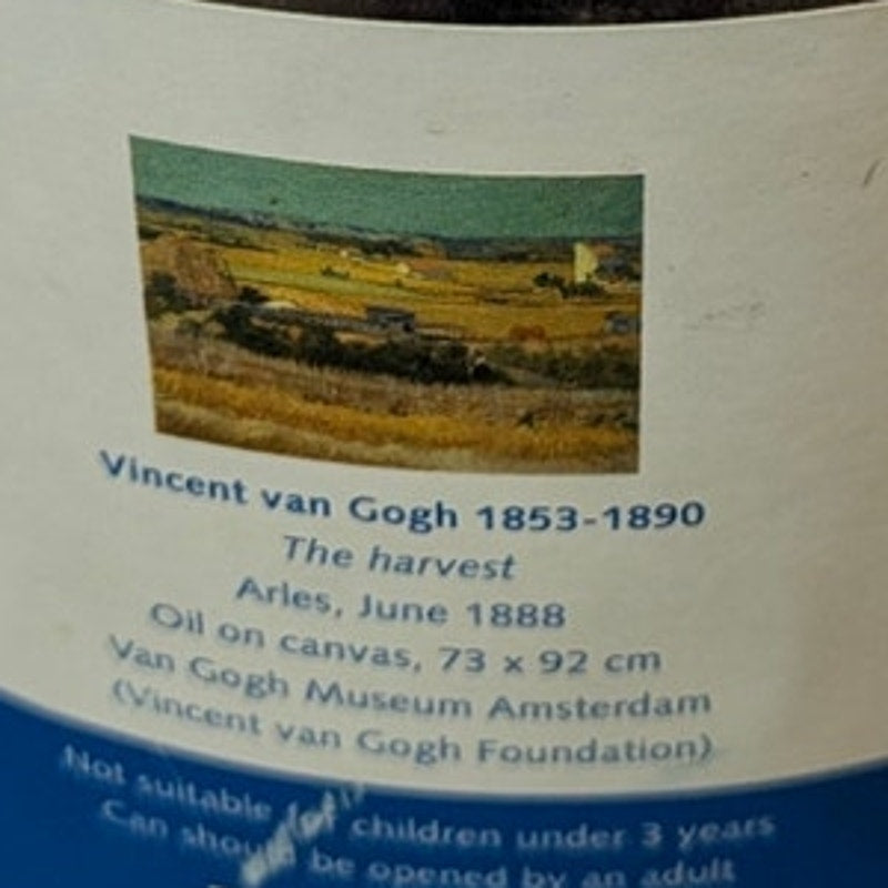 Vintage Van Gogh "The Harvest" Puzzle in Collector's Tin