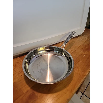 Cuisinart Model #722-20 8in / 20cm Stainless Steel Frying Pan Skillet CLEAN NICE