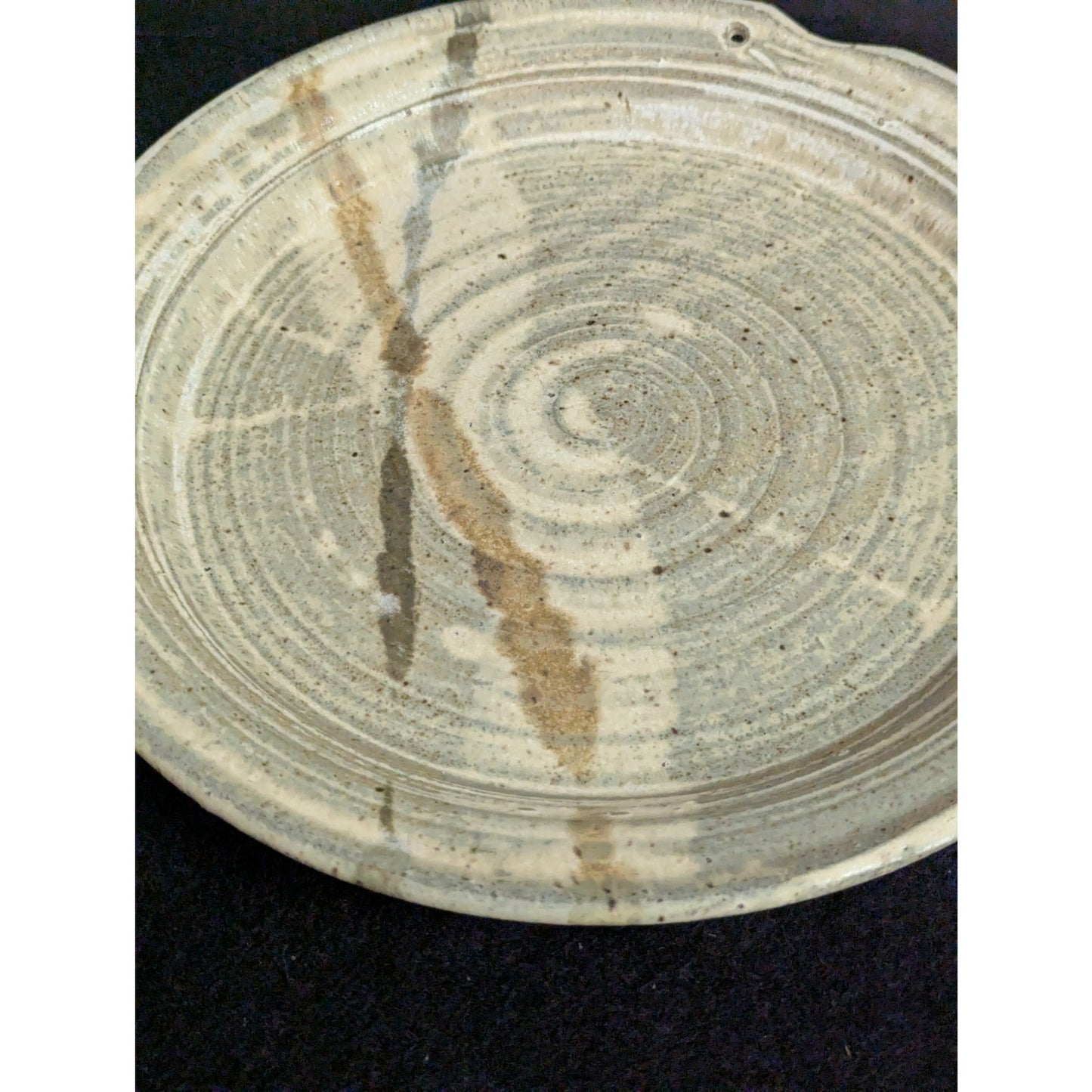 George Griffin Pottery, Sopchoppy Florida Handmade Art Pottery Plate 11"