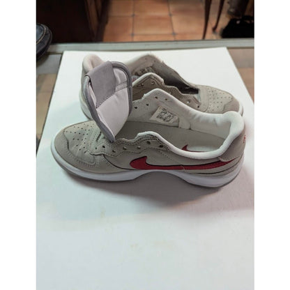 Nike Court Vision Alta Platform Sneakers Womens Size 6.5 Grey Red Y2K Athletic