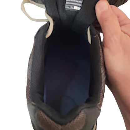 Skechers Afterburn Shoes Sneakers Mens 12 Memory Foam Lace-up Brown Tan 50125
