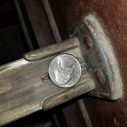 JUKE JOINT ANTIQUE VINTAGE POOL HALL TABLE ALL WOOD NICKEL MECHANISM