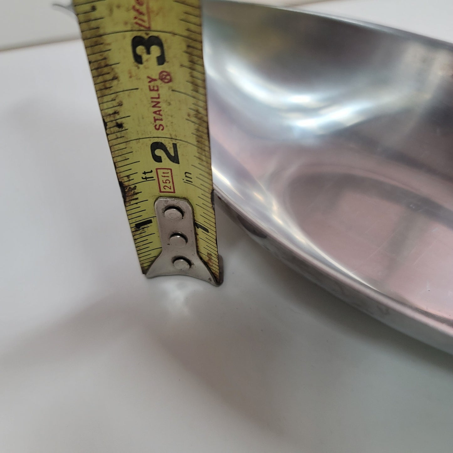 Vintage WMF Cromargan Dish Günter Kupetz Stainless Steel Biomorph Design Modern