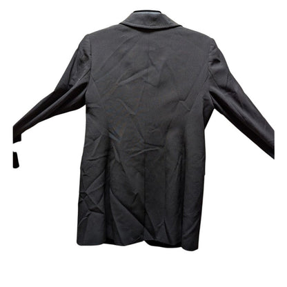 Vince Camuto Rich Black Size 6 Peak Lape Blazer NEW Career Casual Essential