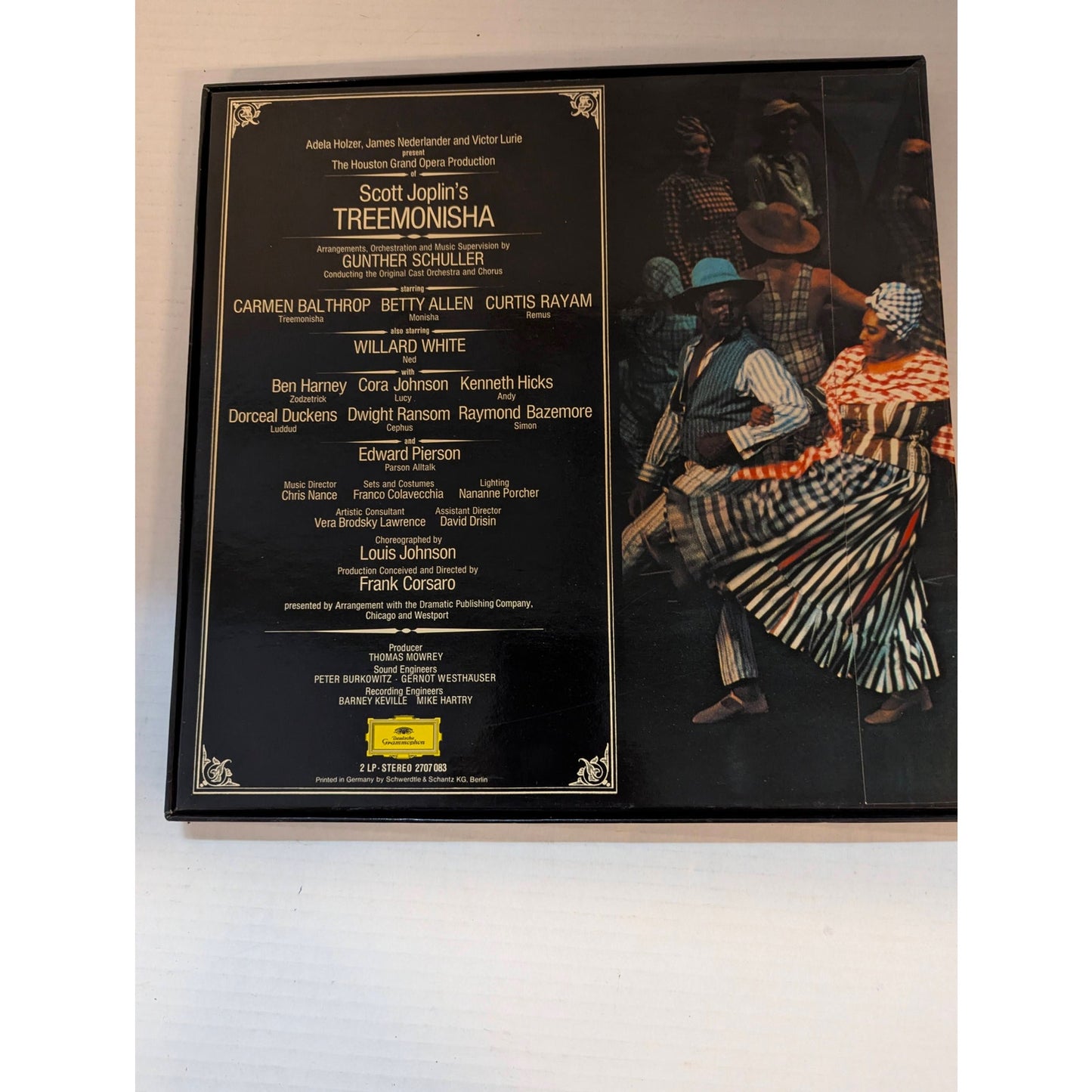 Scott Joplin Treemonisha Schuller Deutsche Grammophon 2707 083 Stereo 2-LP Set