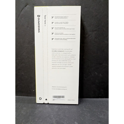 DUMOSONG tempered glass screen protector IPhone 14 Pro Max