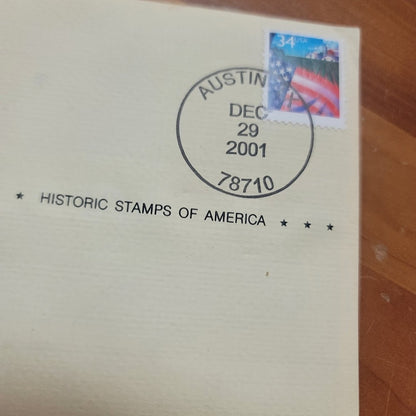 LOT Stamps Shibe Park 22KT, Comiskey Park 22kt, Texas Statehood Historic America