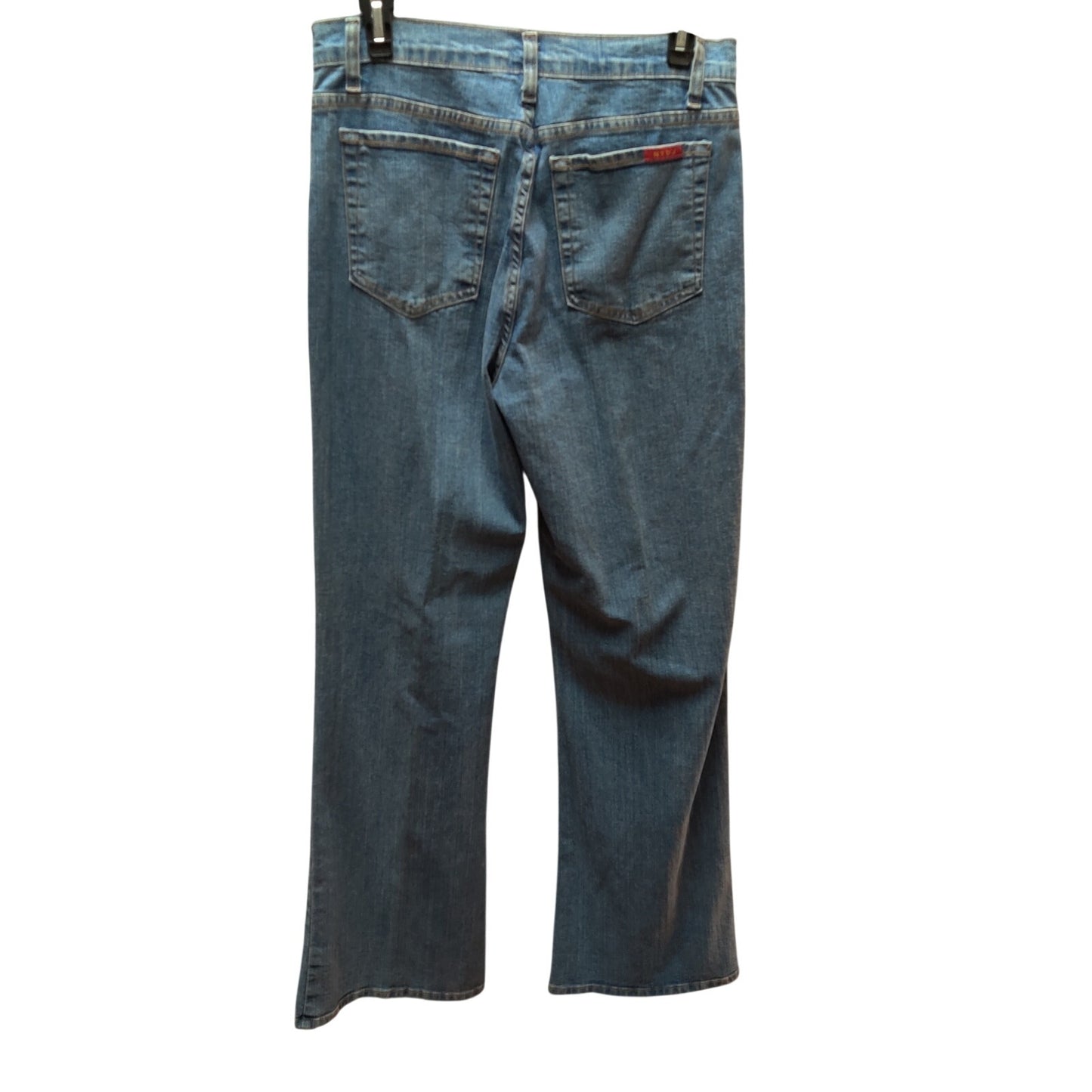 NYDJ Tummy Tuck Jeans Womens 6 Straight Leg Medium Wash Stretch Denim Made USA