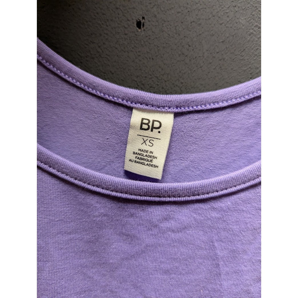 BP. purple tank top style bodysuit thong scoop neck sleeveless Size XS layering