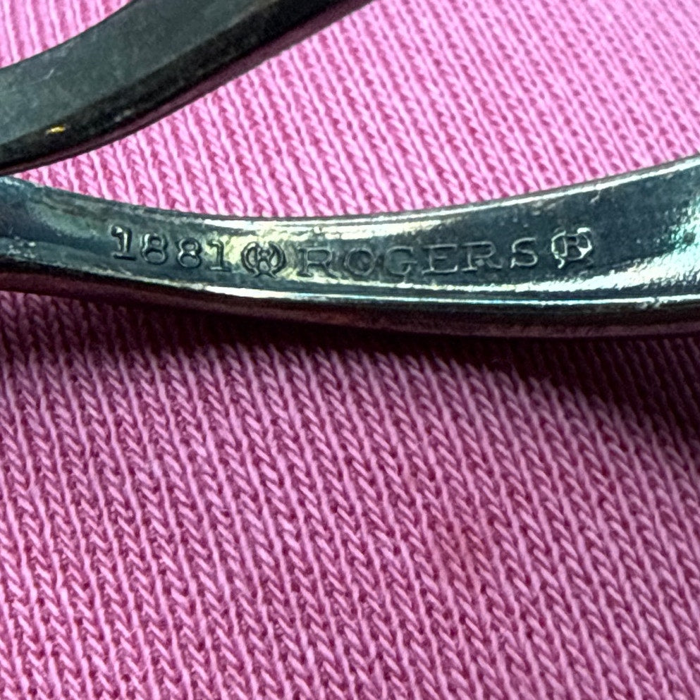 1881 Rogers Bent Spoon for Feeding Baby