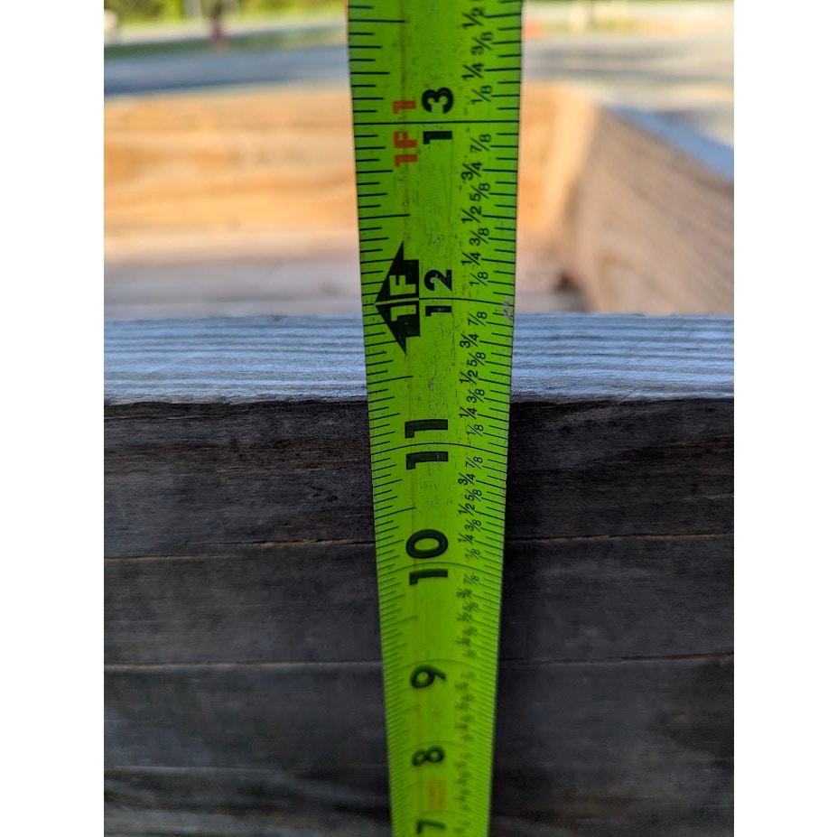 Secondhand Sandies: Wood low profile planter box