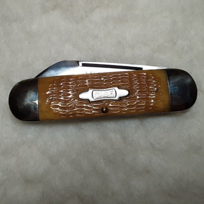 Case XX Folding Pocket KNIFE Elephant Toenail 62050 Light Brown Bone Sunfish 94