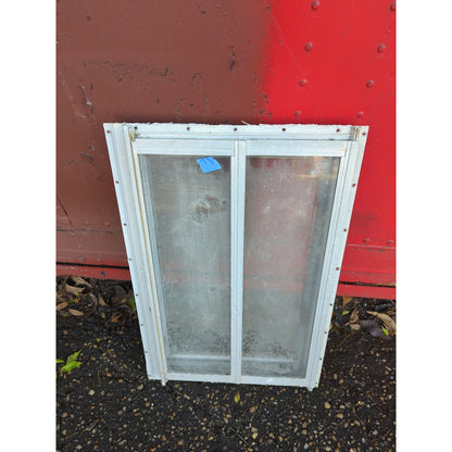 1976 Scotty Serro Camper ORIGINAL Window metal screen aluminum glass SIDE PANEL