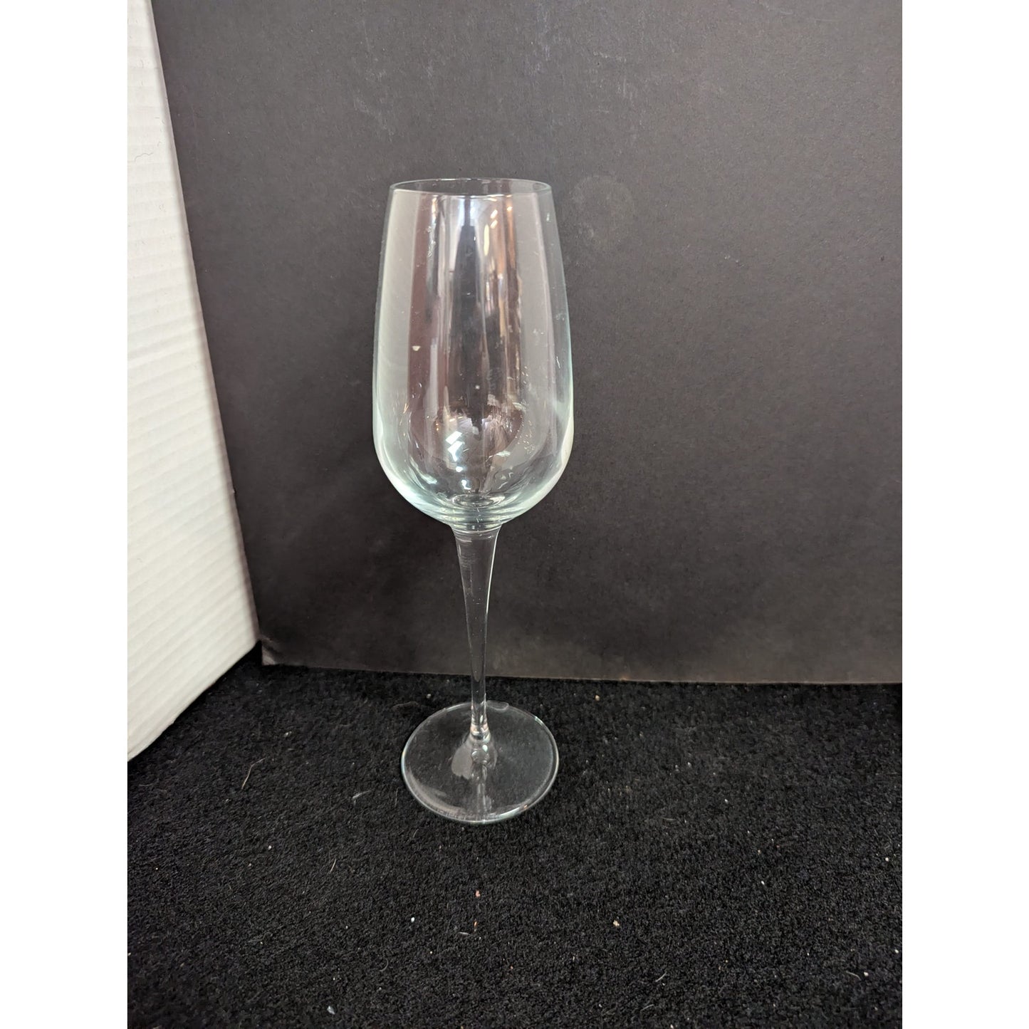 9" Vintage Elegant Crystal Champagne Flutes Tall Pulled Stem Barware Glasses 3