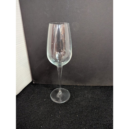 9" Vintage Elegant Crystal Champagne Flutes Tall Pulled Stem Barware Glasses 3