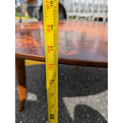 Buchschmid & Gretaux Inlay Inlaid Marquetry 3 pc. Coffee table and 2 End Tables