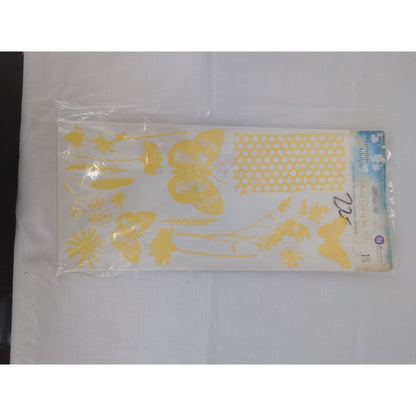 Christine Adolph for Prima Marketing "Adhesive Rub-On Pins" Transfer