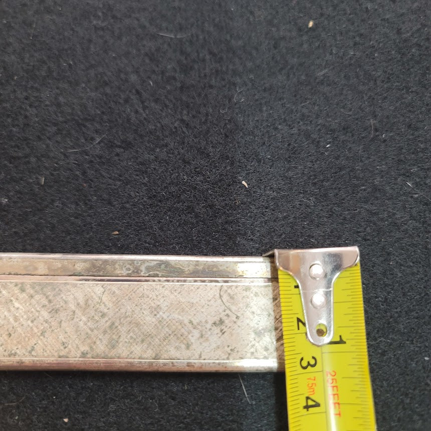 Vintage mercedes benz logo comb and cover set silvertone 2pc