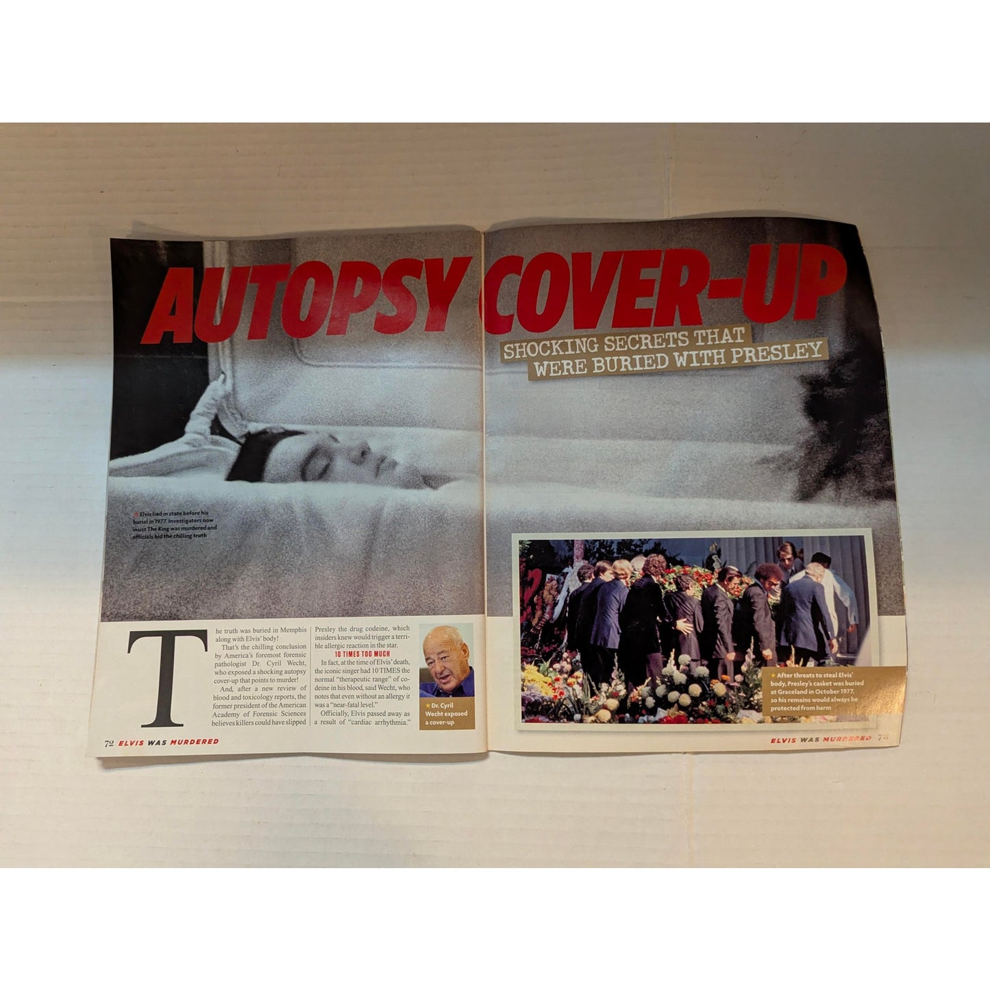 National Enquirer Elvis Presley Special Investigation Murder Evidence Magazine