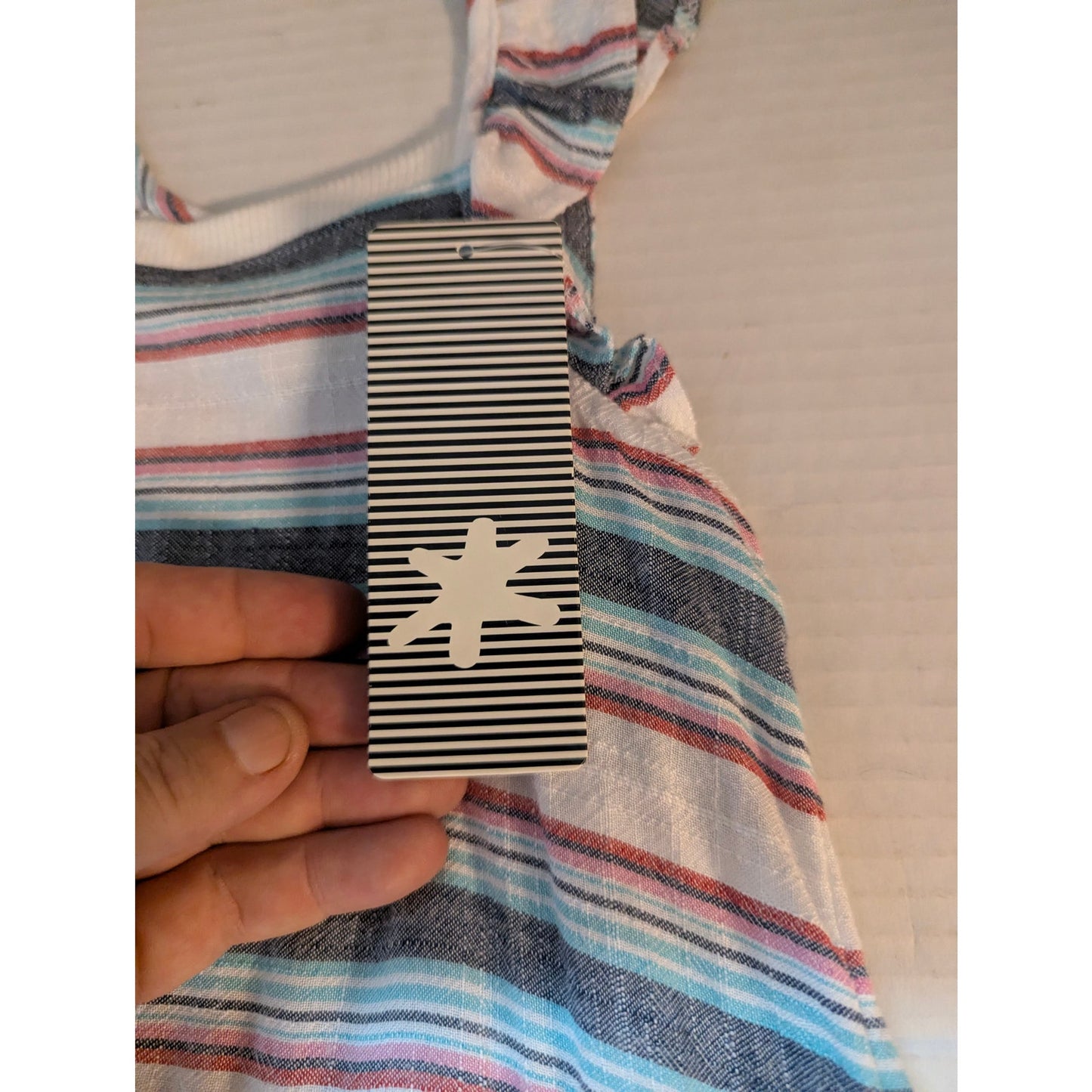 Splendid Girls Multicolor Striped Sleeveless Dress Size 4T NWT