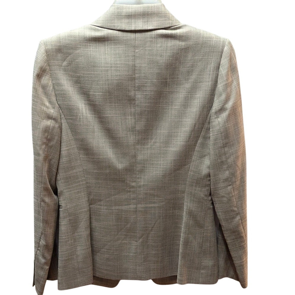 Antonio Melani Gray Glen Plaid Blazer Viscose Blend Size 2 Professional Jacket