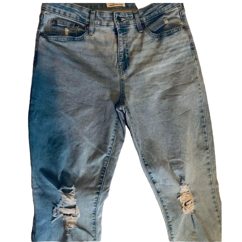 denizen levi’s size 10 W30 L27 style mid rise boyfriend Distressed