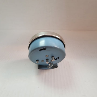 Alarm Clock Westclox Baby Ben Working Fashion Brite Wedgewood Blue Dial Oval VTG
