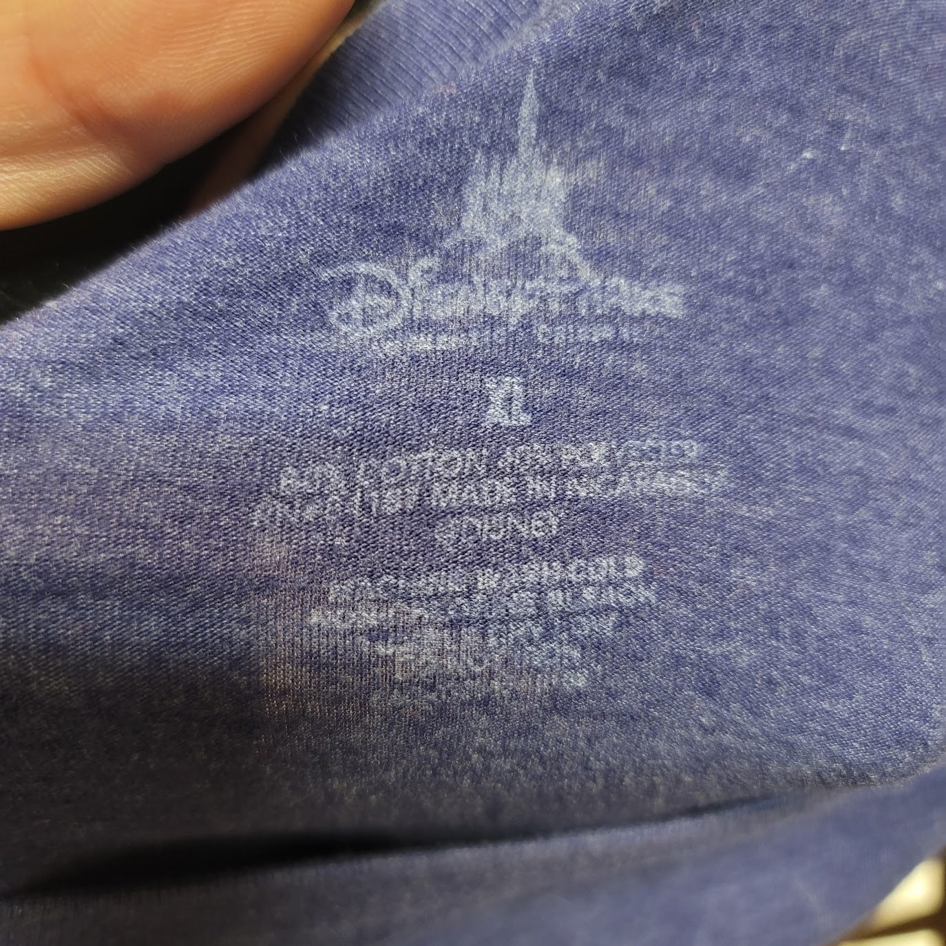 Disney Parks Size XL Food Wine Festival 2016 T-Shirt Womens Cotton