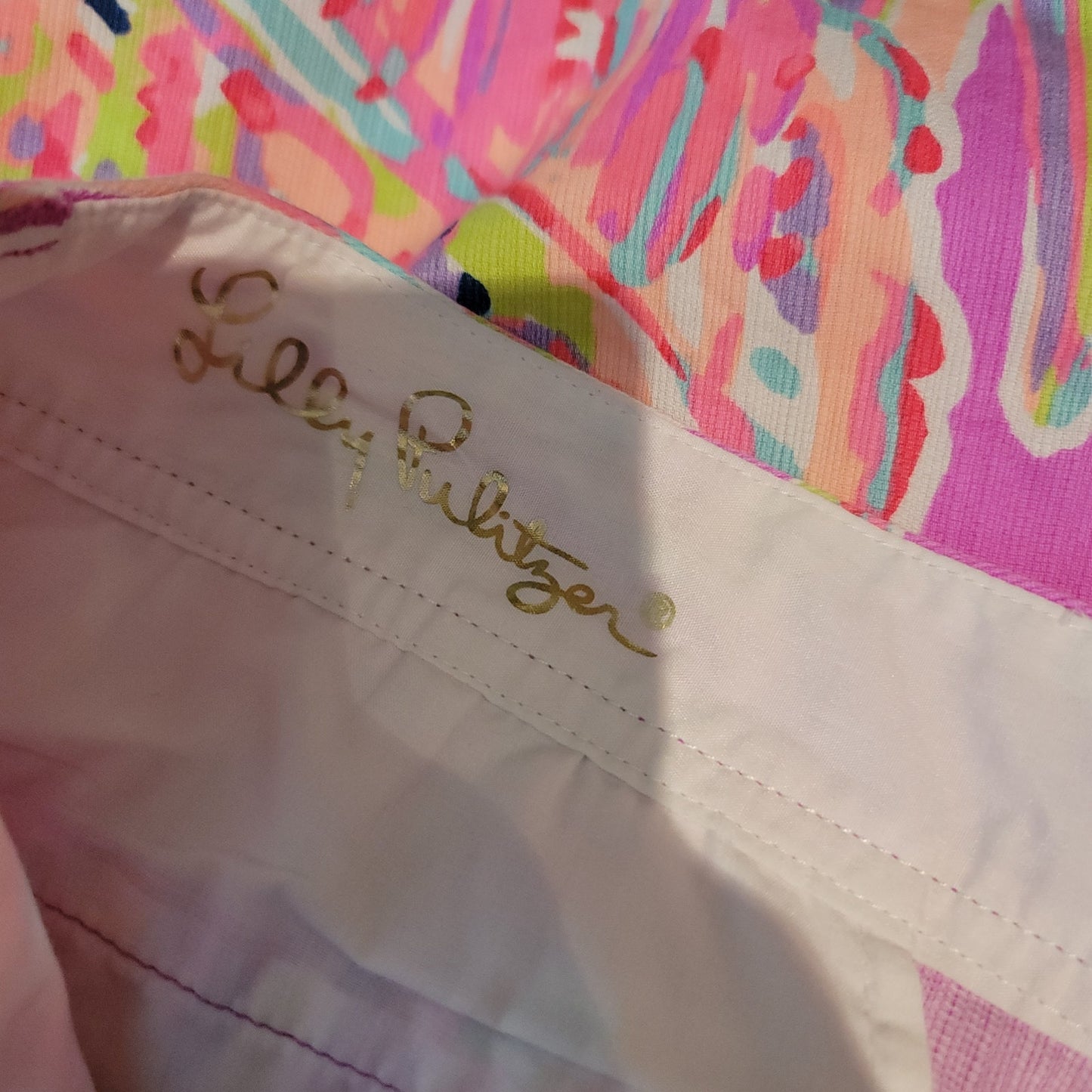 Lilly Pulitzer Short Callahan womens Size 16 Sunseekers Amethyst