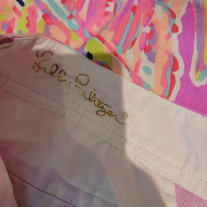 Lilly Pulitzer Short Callahan womens Size 16 Sunseekers Amethyst
