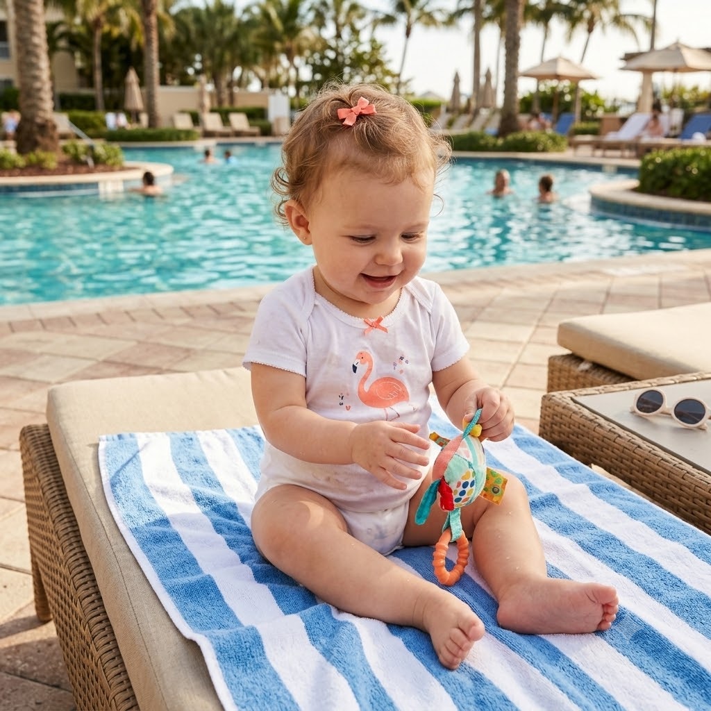 Carter's Baby Girls Flamingo Print Bodysuit 9M New One Piece