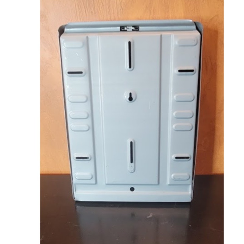 Metal Wall Mount Paper Towel Dispenser Commercial Silver C-fold or Multi Fold