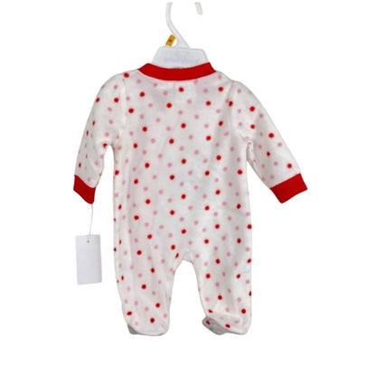 Koala Kids Christmas One Piece Fleece Outfit Holiday 12 Month old NEW Child romp