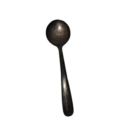 Spoon Made In Italy Sugar spoon round bowl silverplated