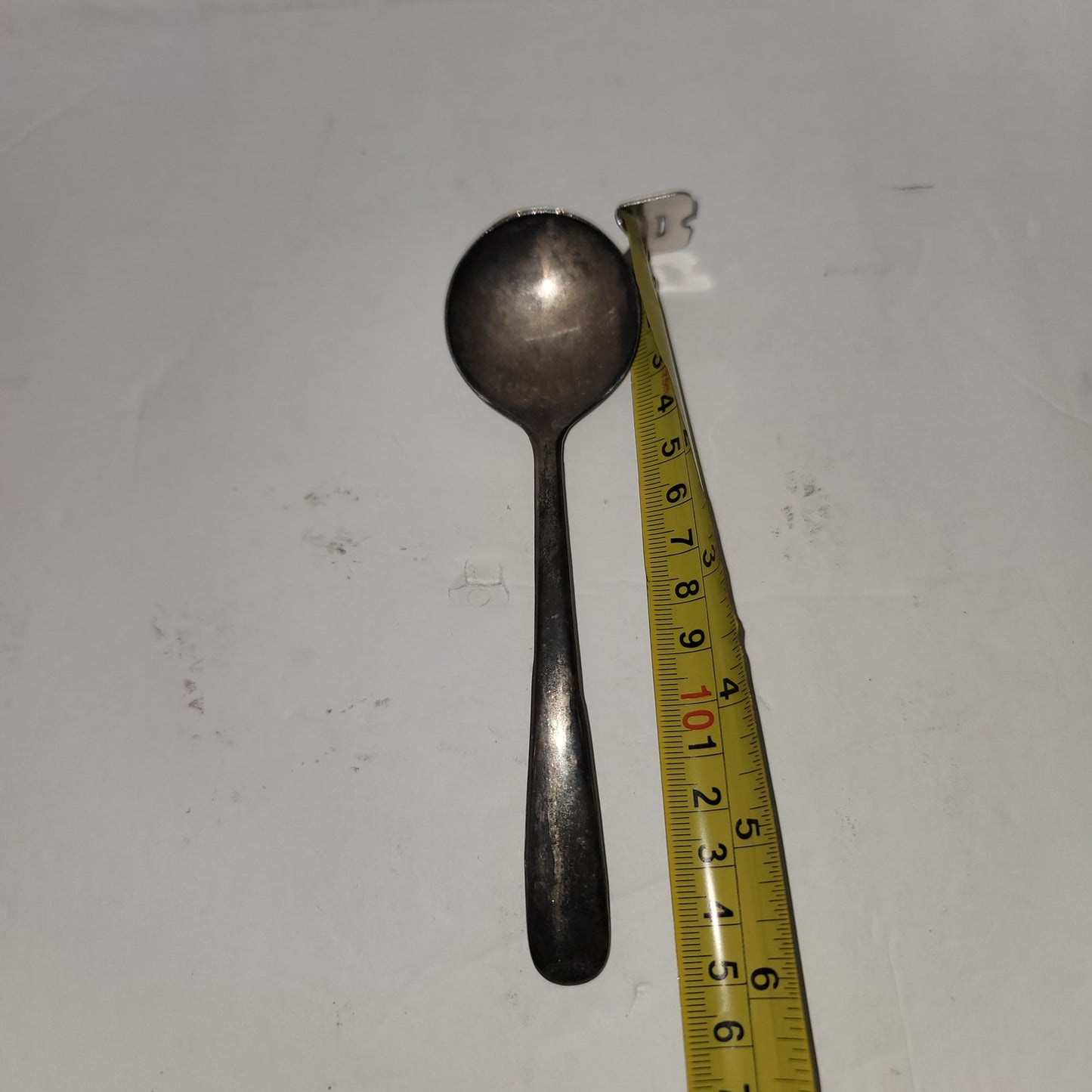 Spoon Made In Italy Sugar spoon round bowl silverplated