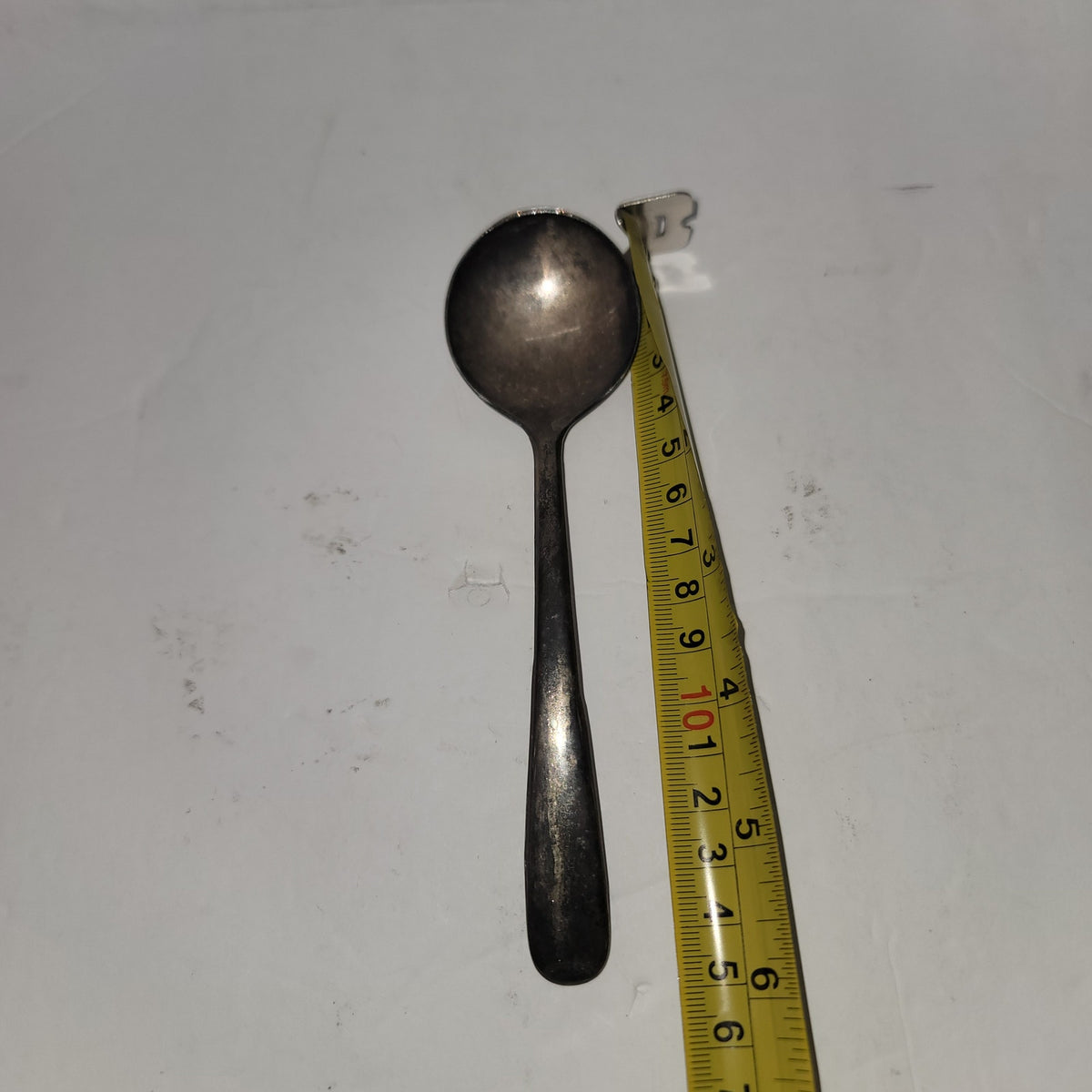 Spoon Made In Italy Sugar spoon round bowl silverplated