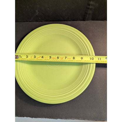 Fiestaware Lemongrass Green Dinner Plate Homer Laughlin Ceramic