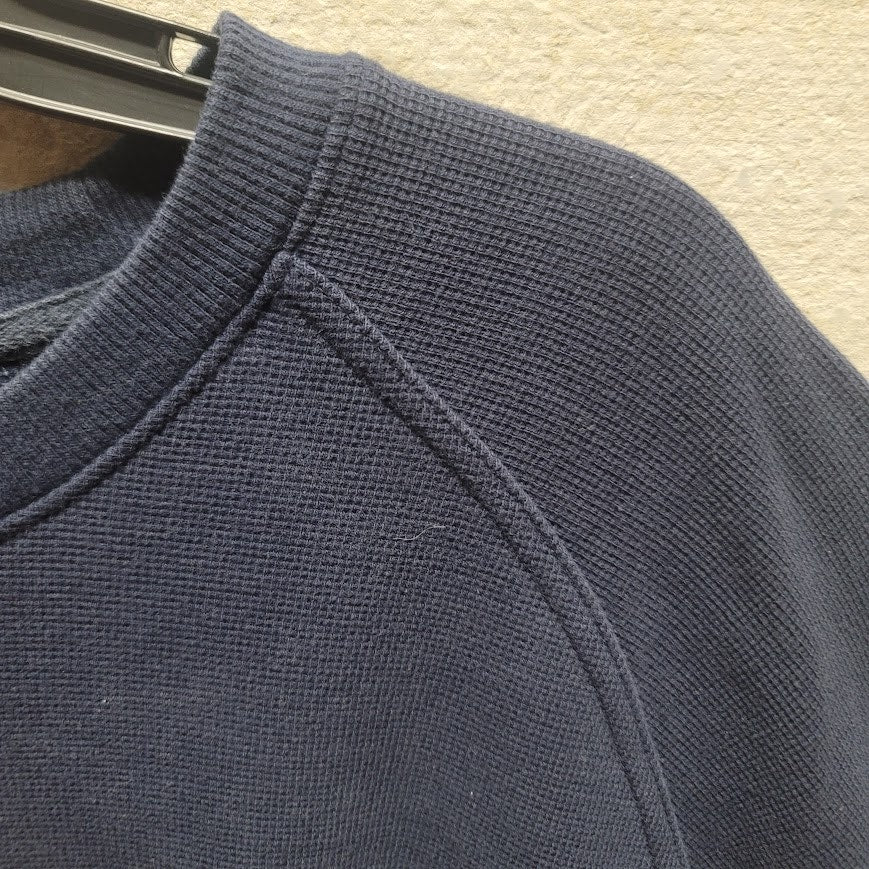 L.L. Bean Size Large Regular Traditional Fit Dark Blue Sweatshirt Vintage