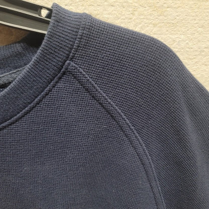 L.L. Bean Size Large Regular Traditional Fit Dark Blue Sweatshirt Vintage