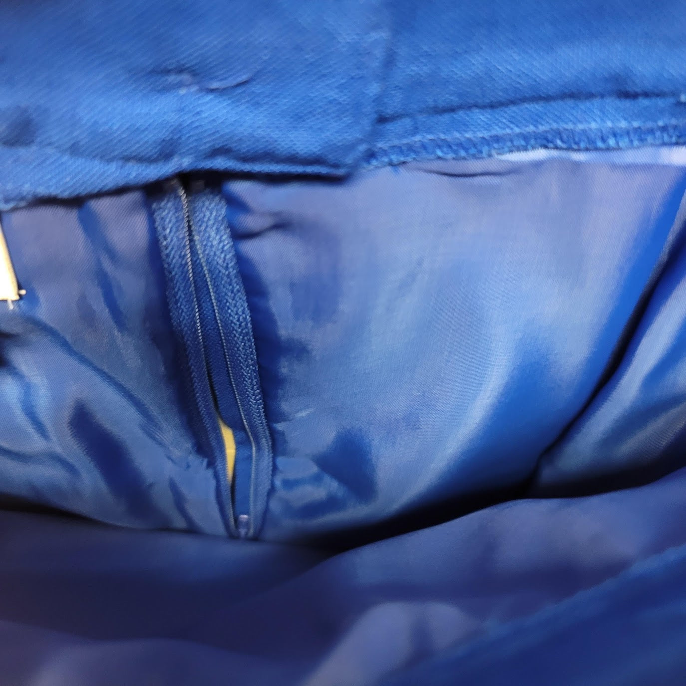 Joan Leslie Size 16 Blue Skirt Lined Career Work Textured NEW Pencil wiggle
