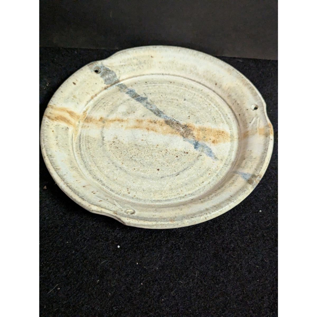 George Griffin Pottery, Sopchoppy Florida Handmade Art Pottery Bread Plate 7.5"